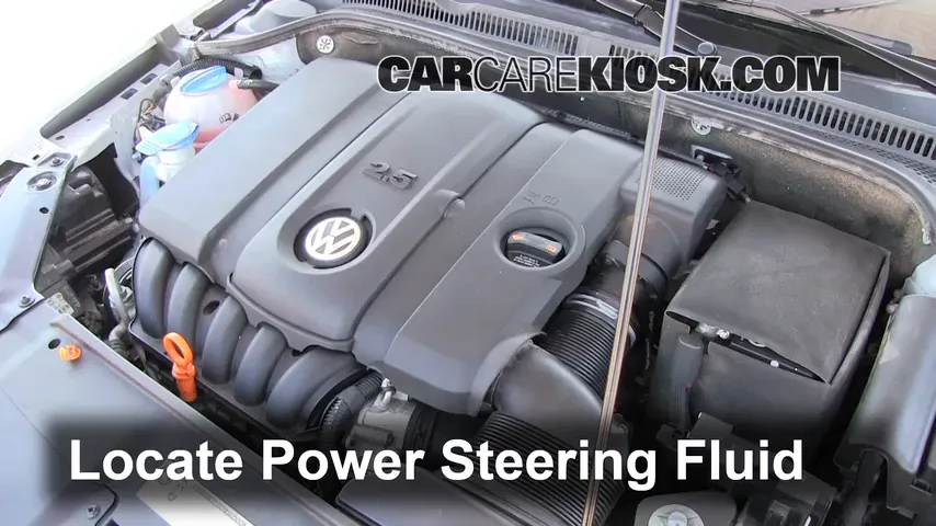 2011 Volkswagen Jetta SE 2.5L 5 Cyl. Sedan Power Steering Fluid Add Fluid